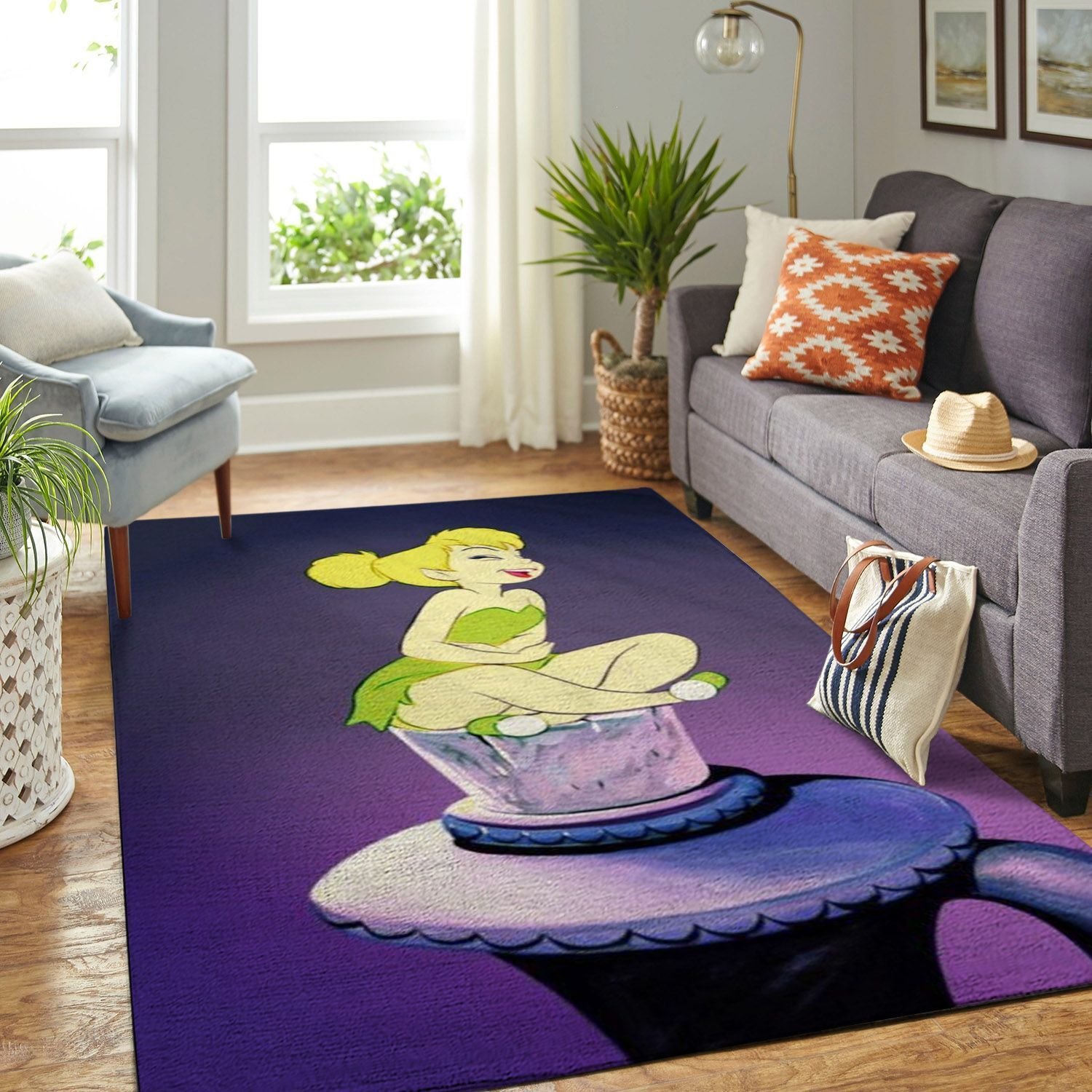 Amazon Tinkerbell Great Fairy Living Room Area Rug