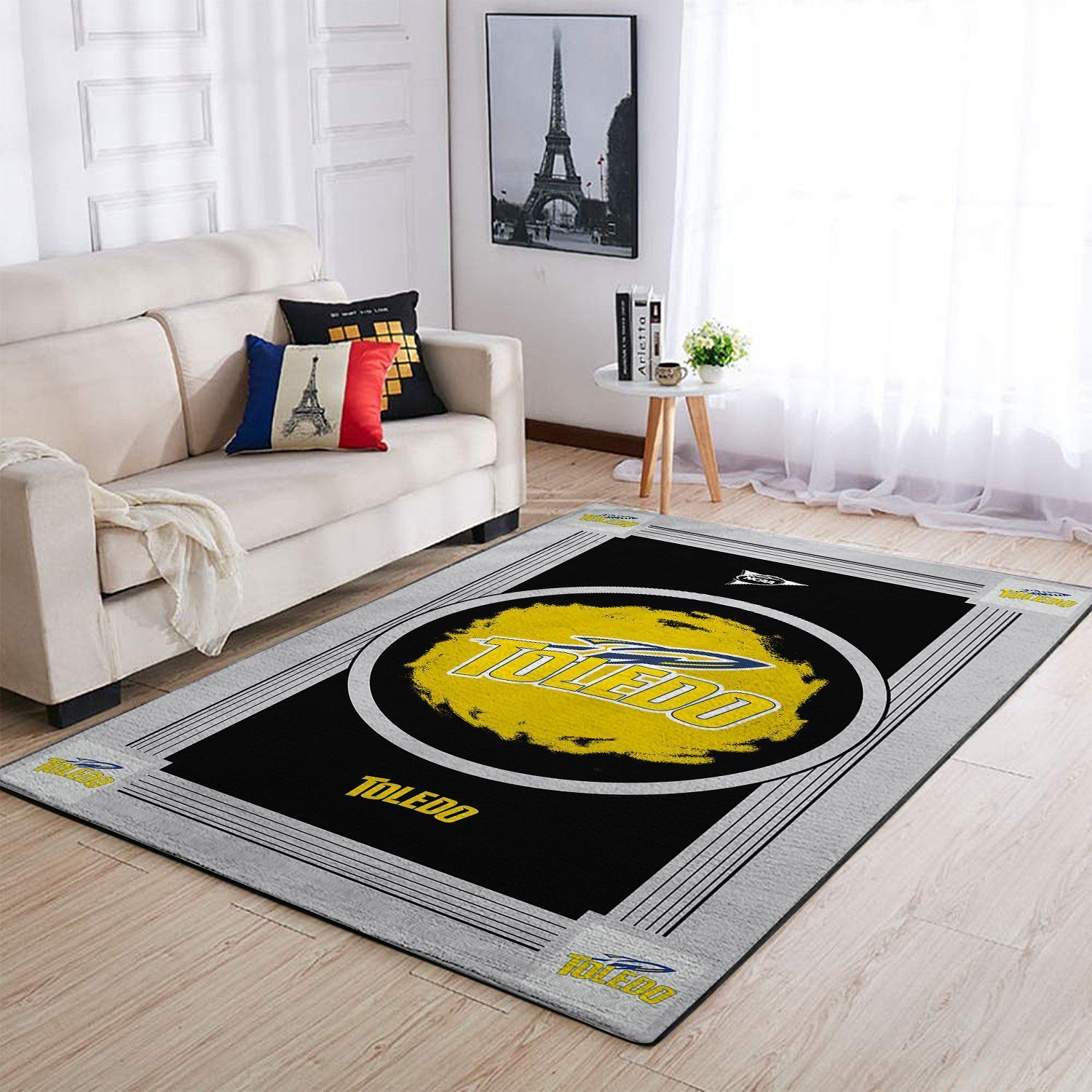 Amazon Toledo Rockets Living Room Area Rug