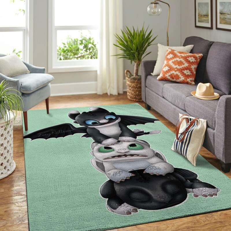 Amazon Toothless And Hiccup Living Room Area Rug 4 Amazon Toothless And Hiccup Living Room Area Rug