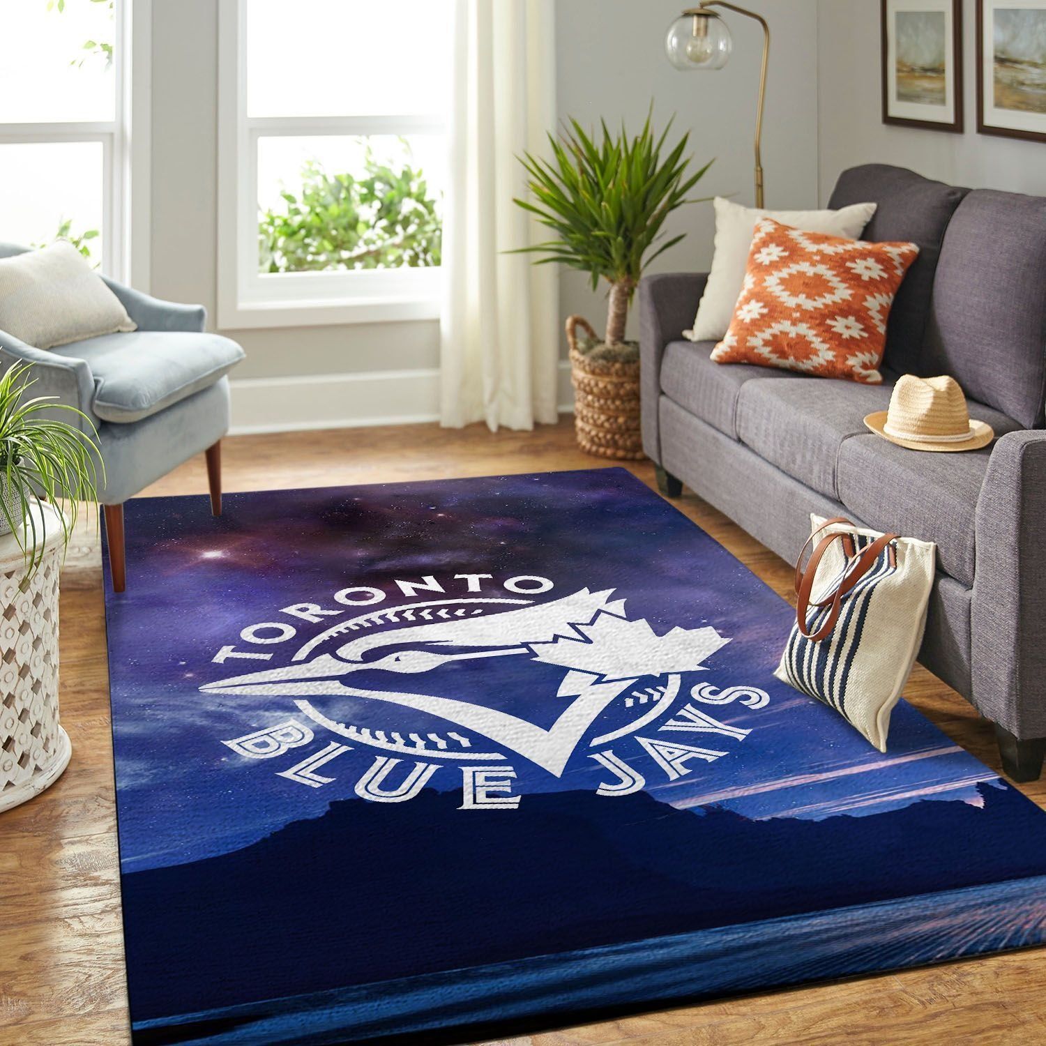 Amazon Toronto Blue Jays Living Room Area Rug
