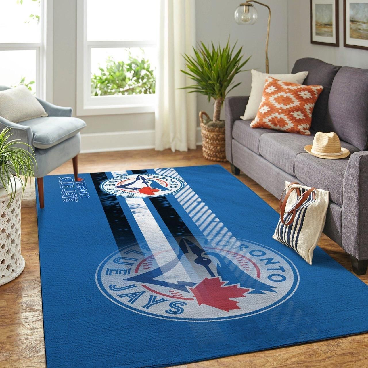 Amazon Toronto Blue Jays Living Room Area Rug