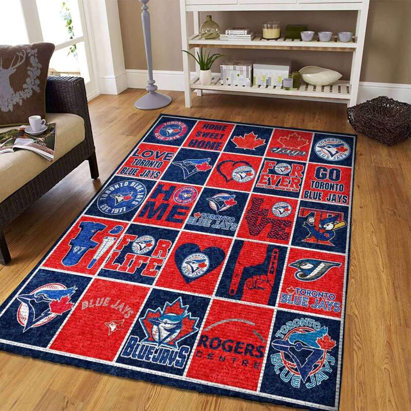 Amazon Toronto Blue Jays Living Room Area Rug