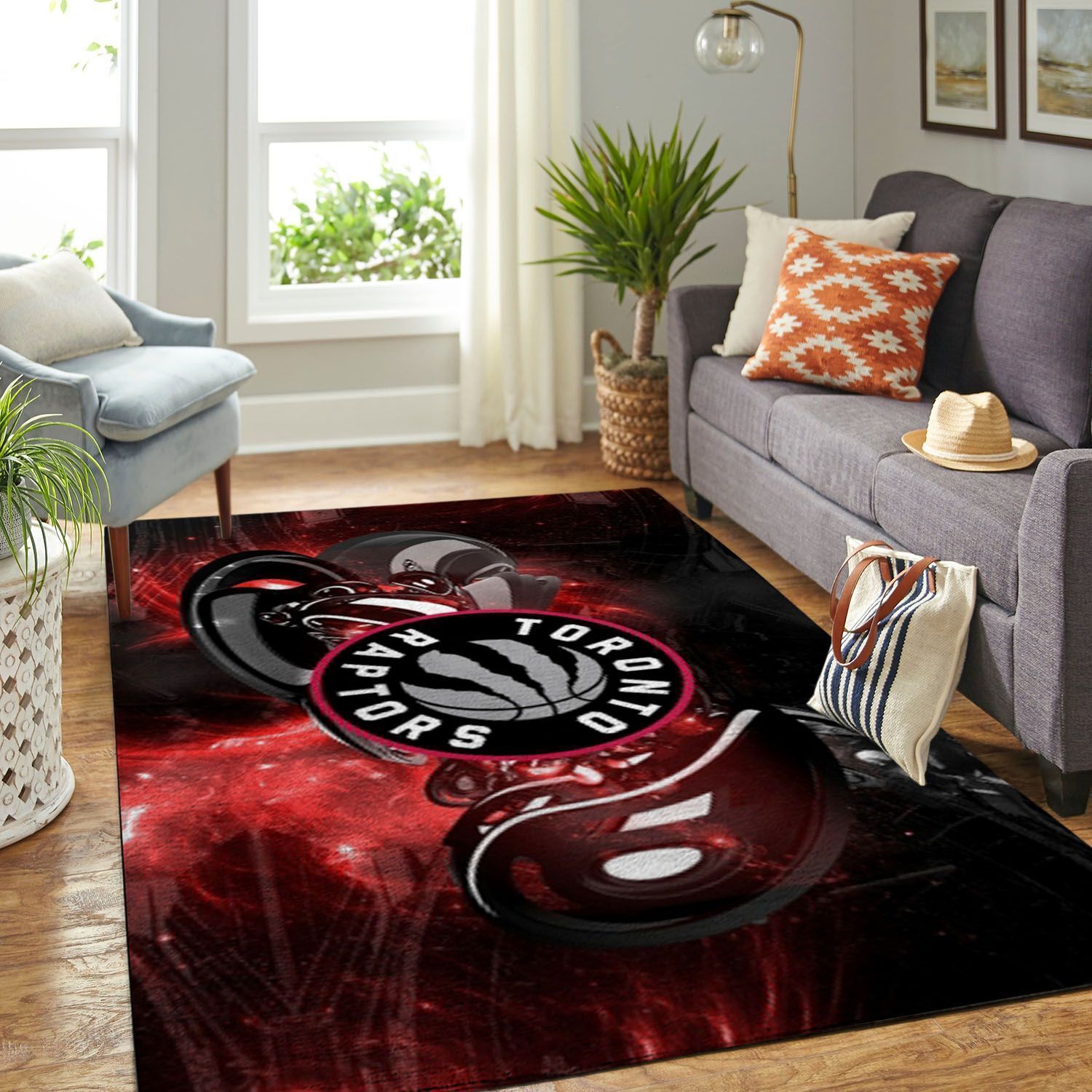 Amazon Toronto Raptors Living Room Area Rug