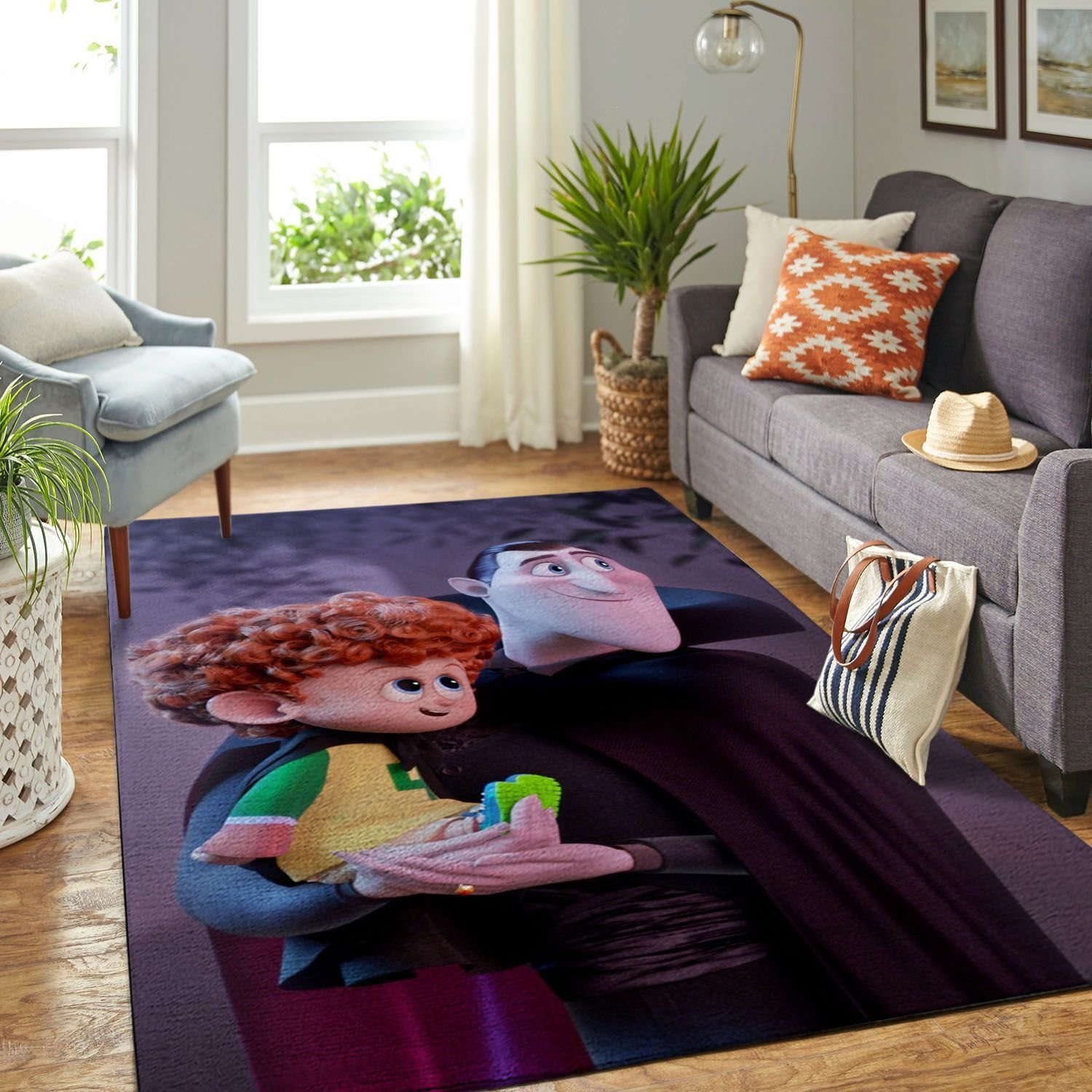 Amazon Transylvania Hotel Living Room Area Rug