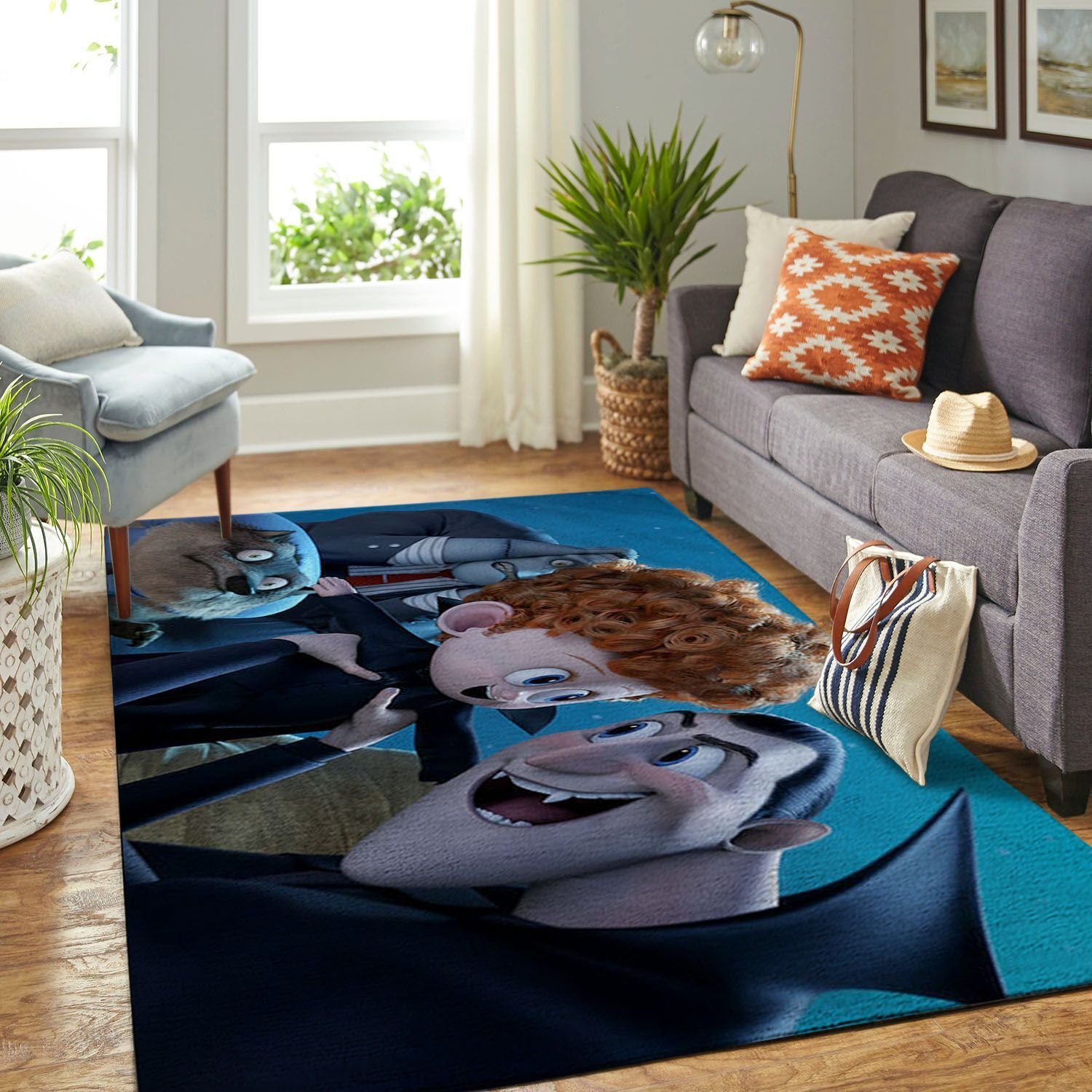 Amazon Transylvania Hotel Living Room Area Rug