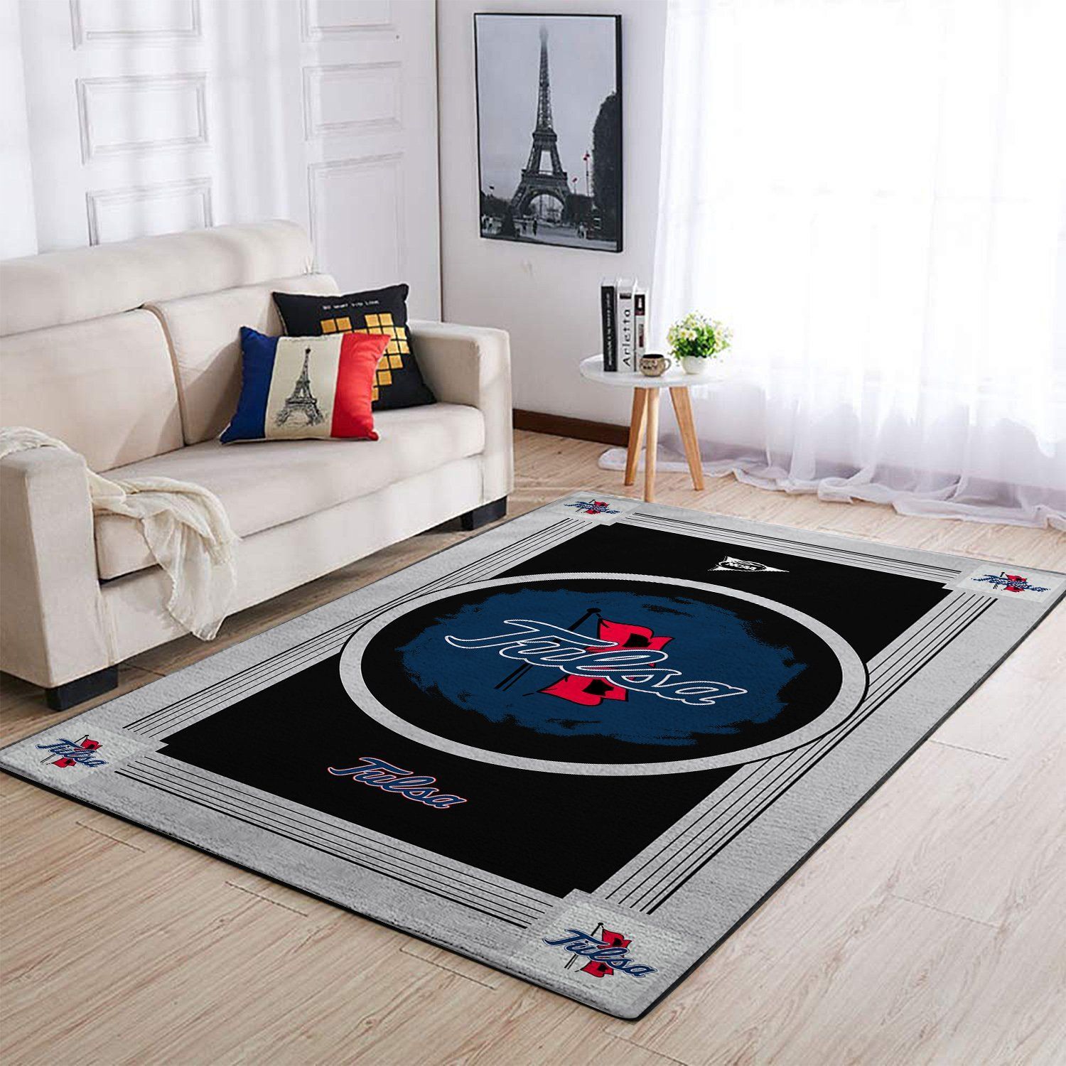 Amazon Tulsa Golden Hurricane Living Room Area Rug 4 Amazon Tulsa Golden Hurricane Living Room Area Rug