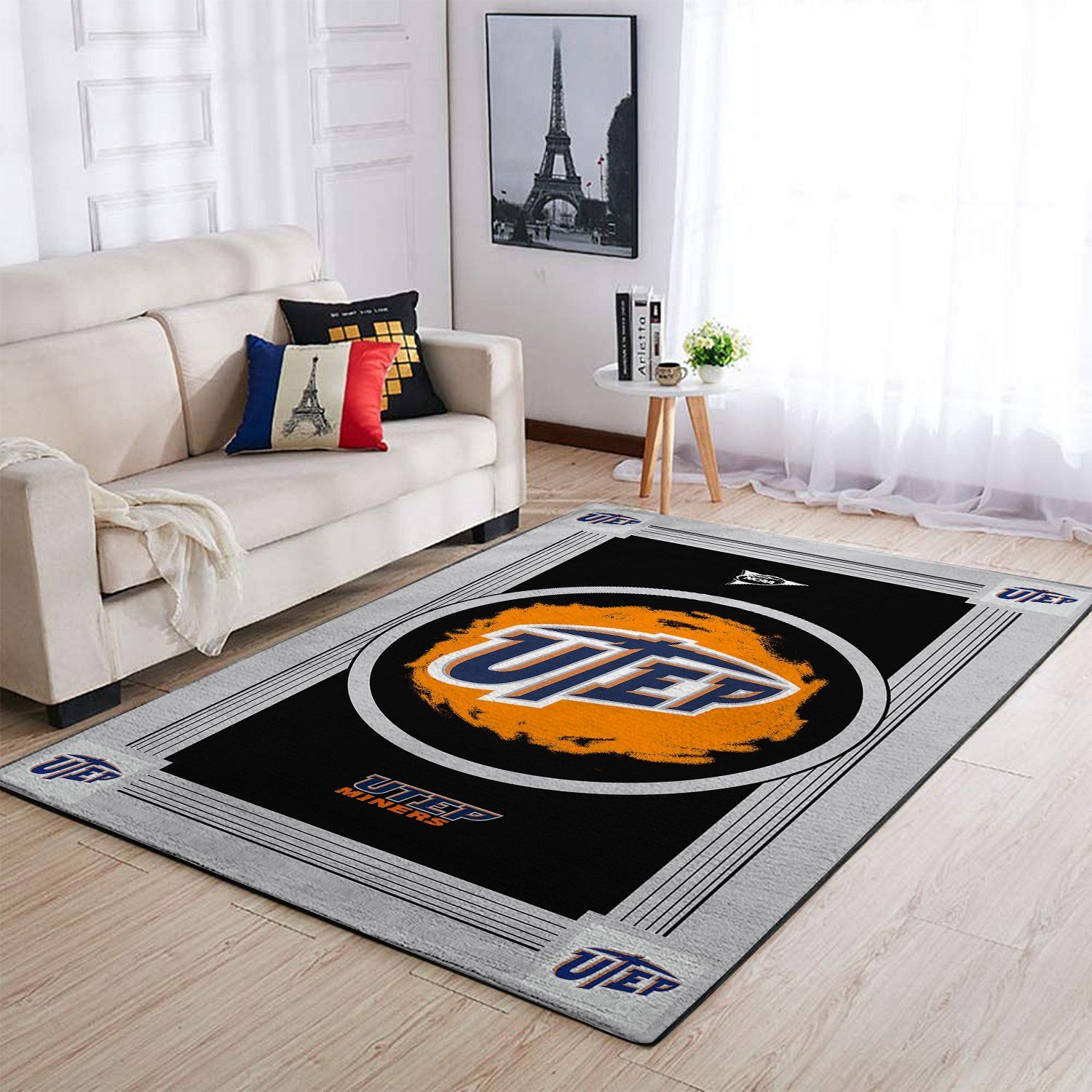 Amazon Utep Miners Living Room Area Rug