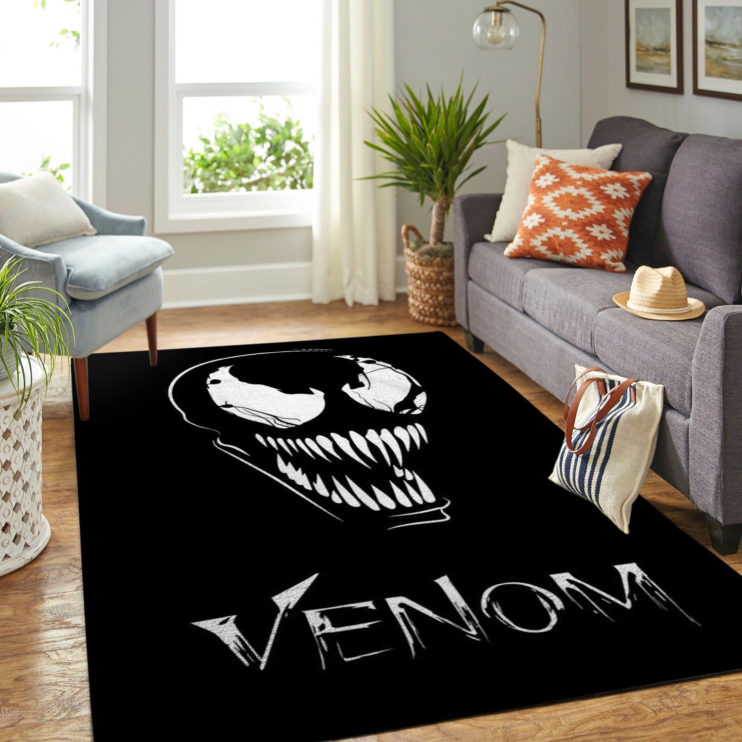 Amazon Venom Living Room Area Rug
