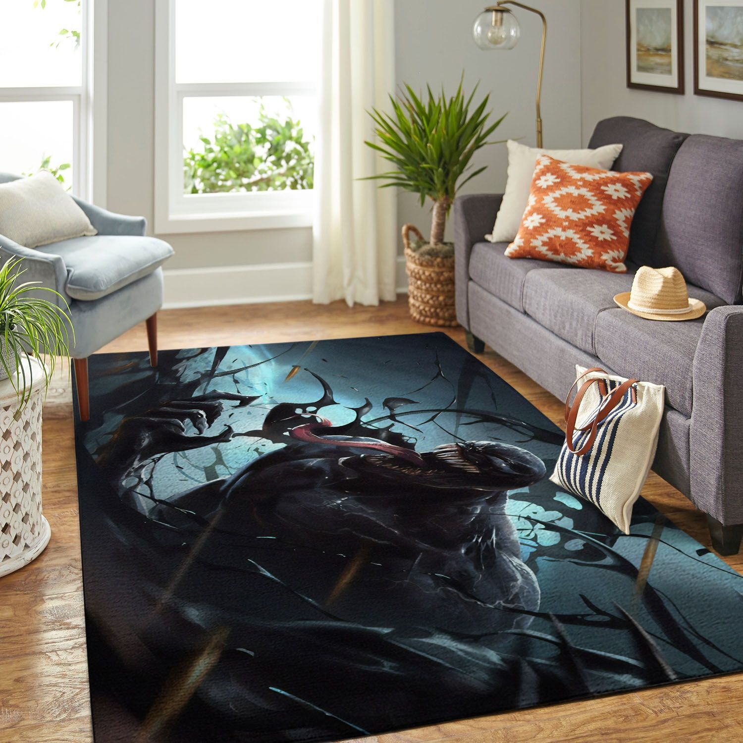 Amazon Venom Living Room Area Rug
