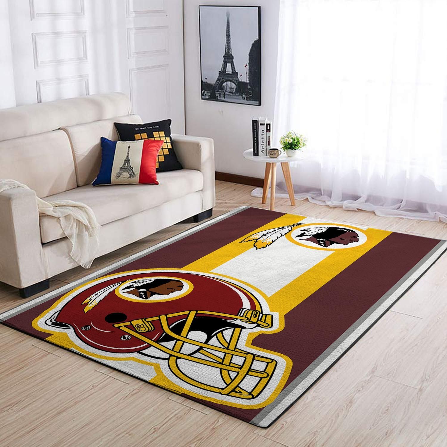 Amazon Washington Redskins Living Room Area Rug