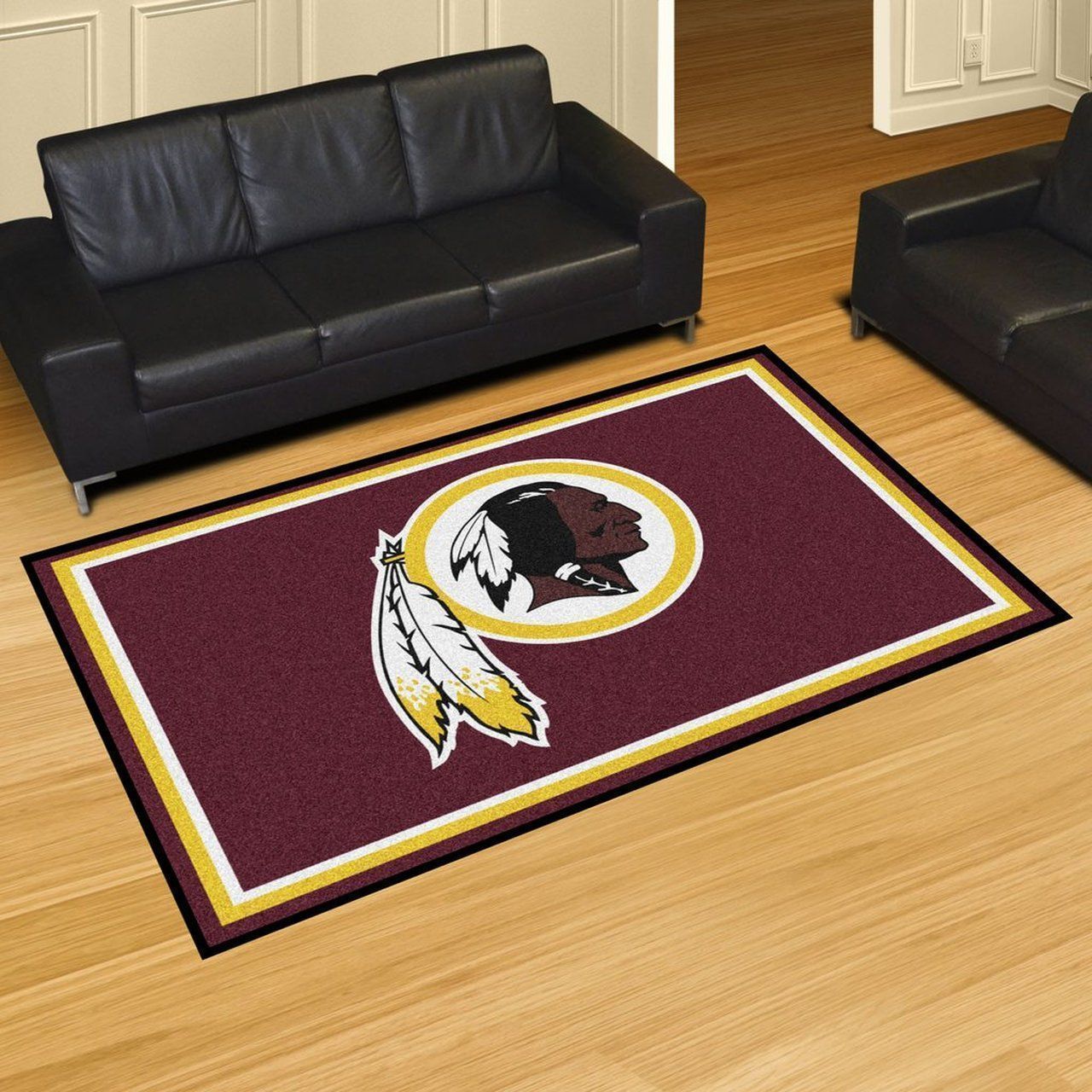 Amazon Washington Redskins Living Room Area Rug