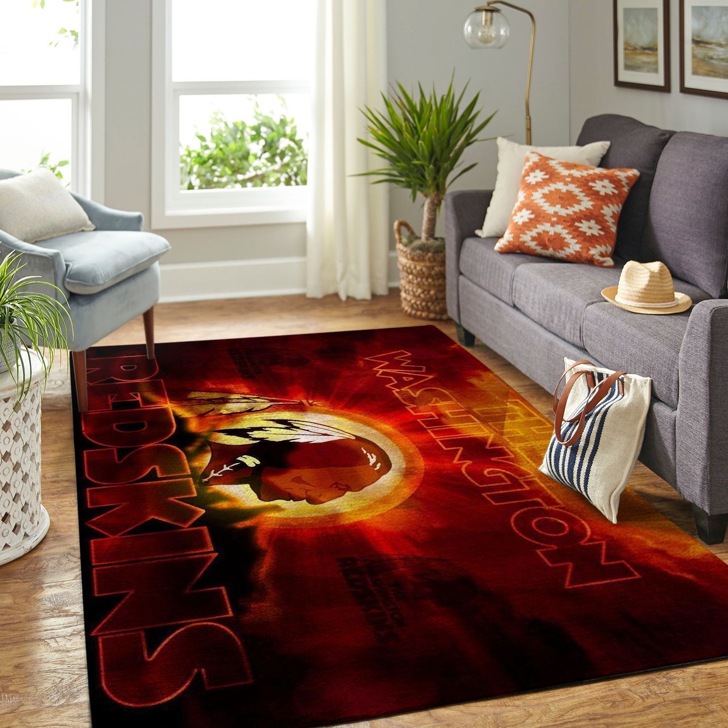 Amazon Washington Redskins Living Room Area Rug