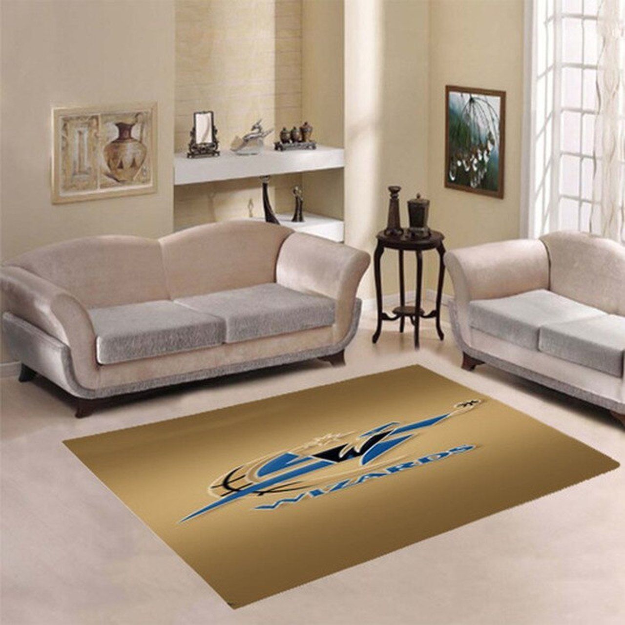 Amazon Washington Wizards Living Room Area Rug