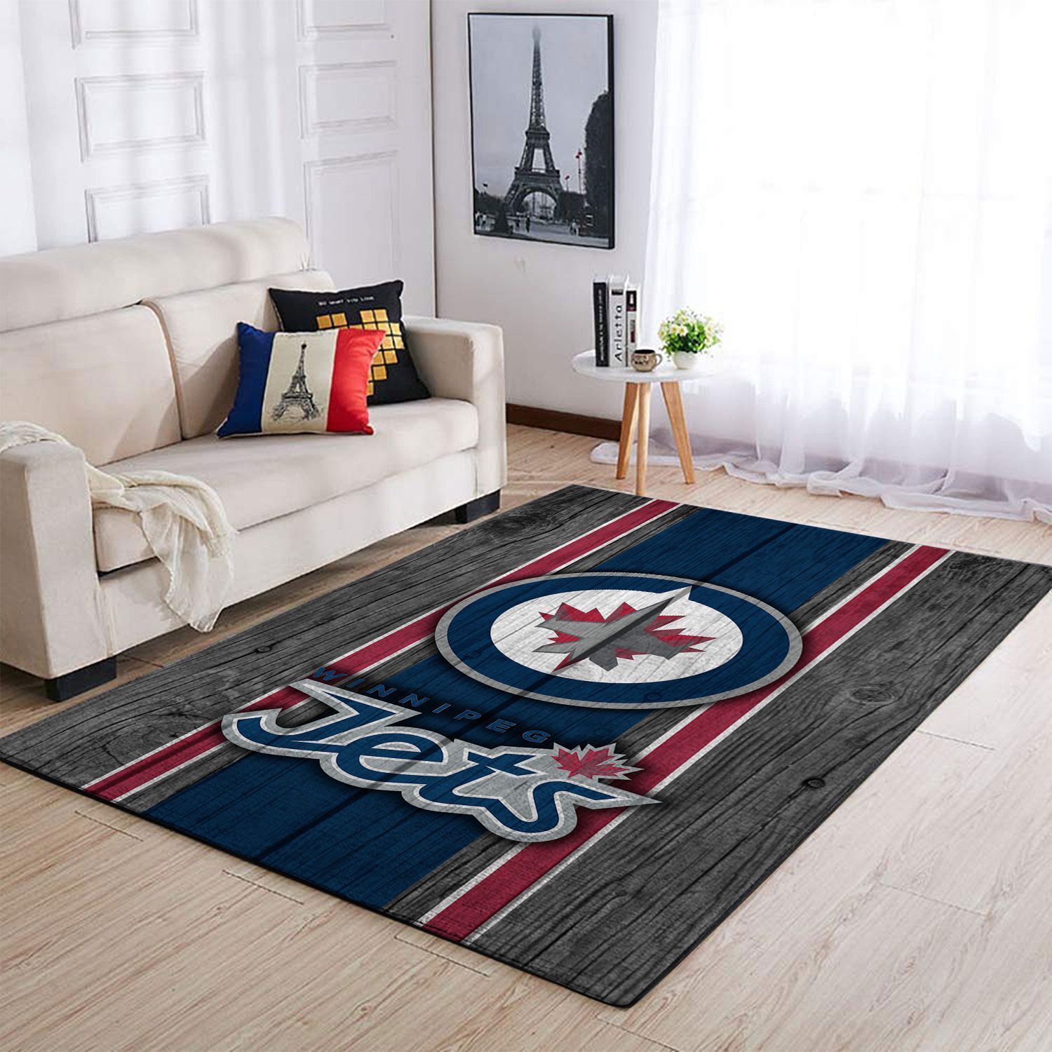 Amazon Winnipeg Jets Living Room Area Rug