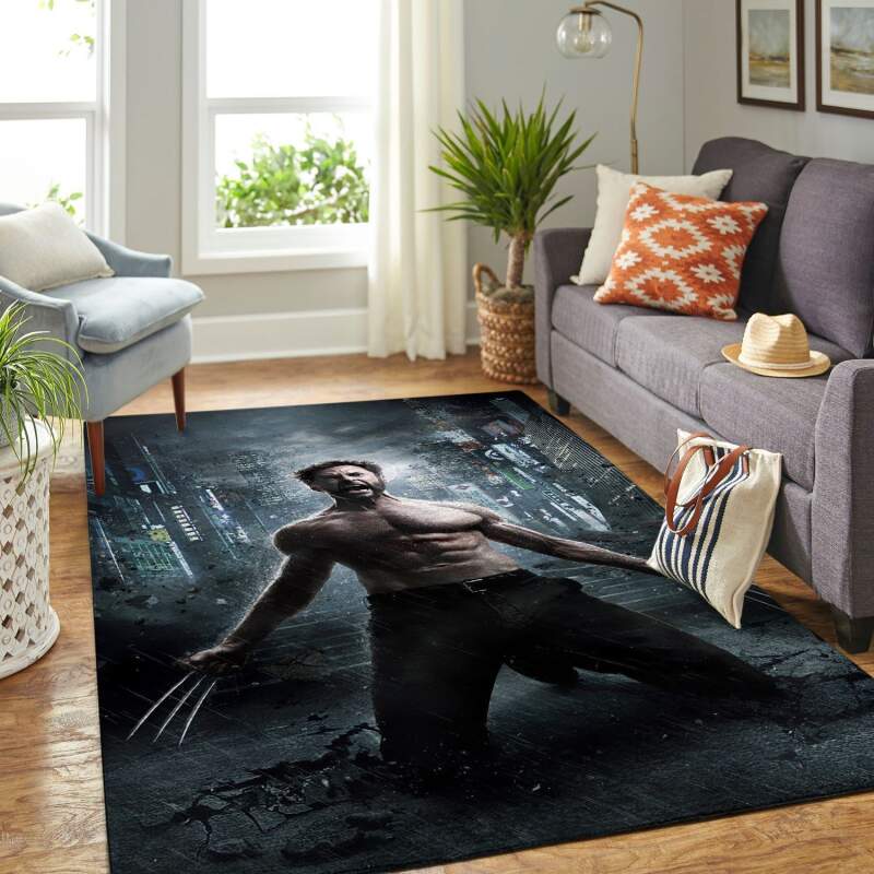 Amazon Wolverine Xmen Living Room Area Rug