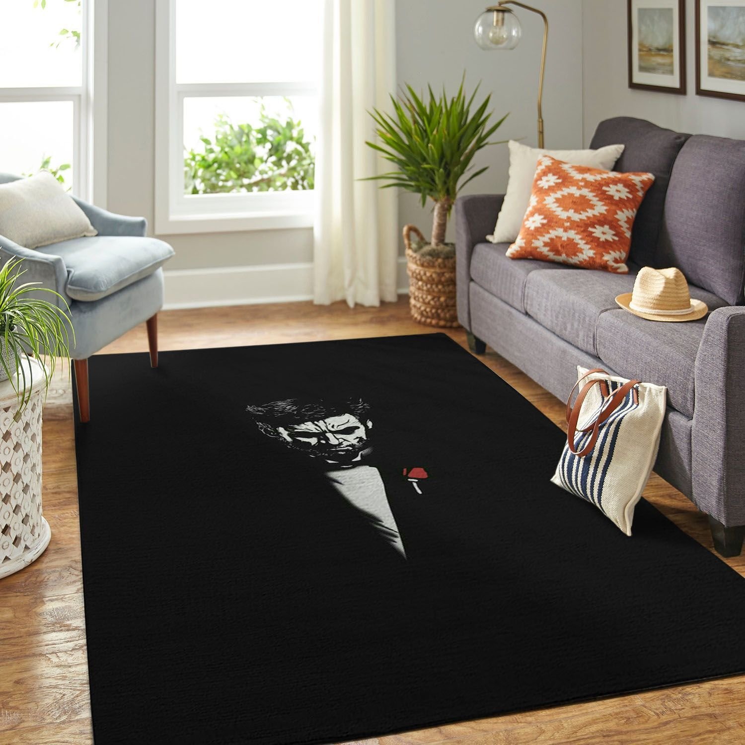 Amazon Wolverine Xmen Living Room Area Rug