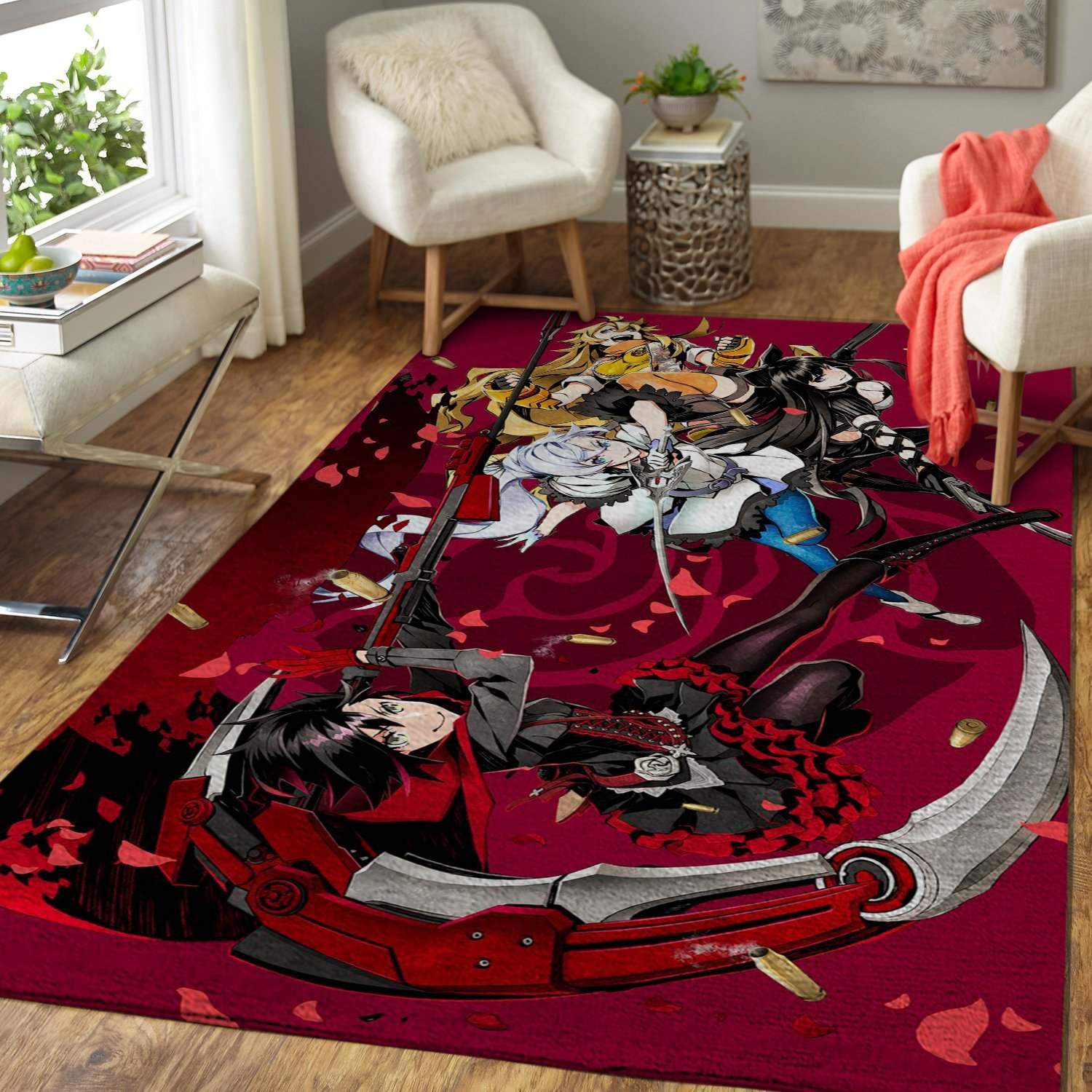 American Anime-style Rwby Area Limited Edition Rug 6 American Anime-style Rwby Area Limited Edition Rug