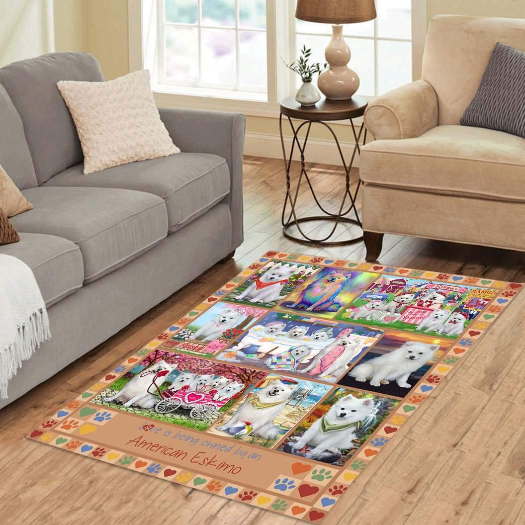 American Eskimo Limited Edition Rug 1 American Eskimo Limited Edition Rug