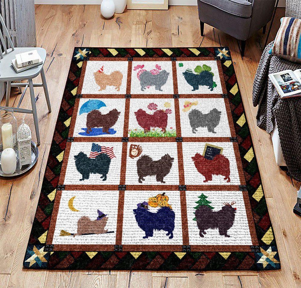American Eskimo Limited Edition Rug 5 American Eskimo Limited Edition Rug