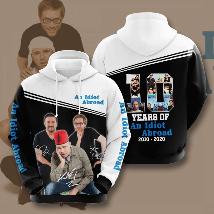 An Idiot Abroad Custom Hoodie 3D