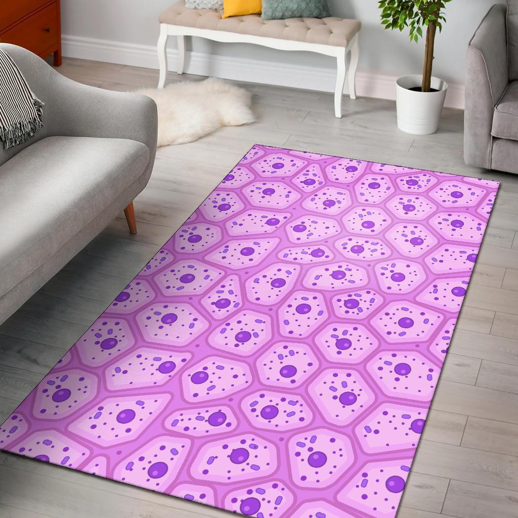Anatomy Cells Pattern Print Area Limited Edition Rug 7 Anatomy Cells Pattern Print Area Limited Edition Rug