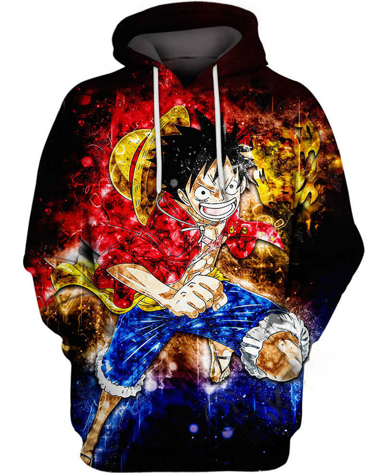 Angry Luffy Hoodie 3D 10 Angry Luffy Hoodie 3D