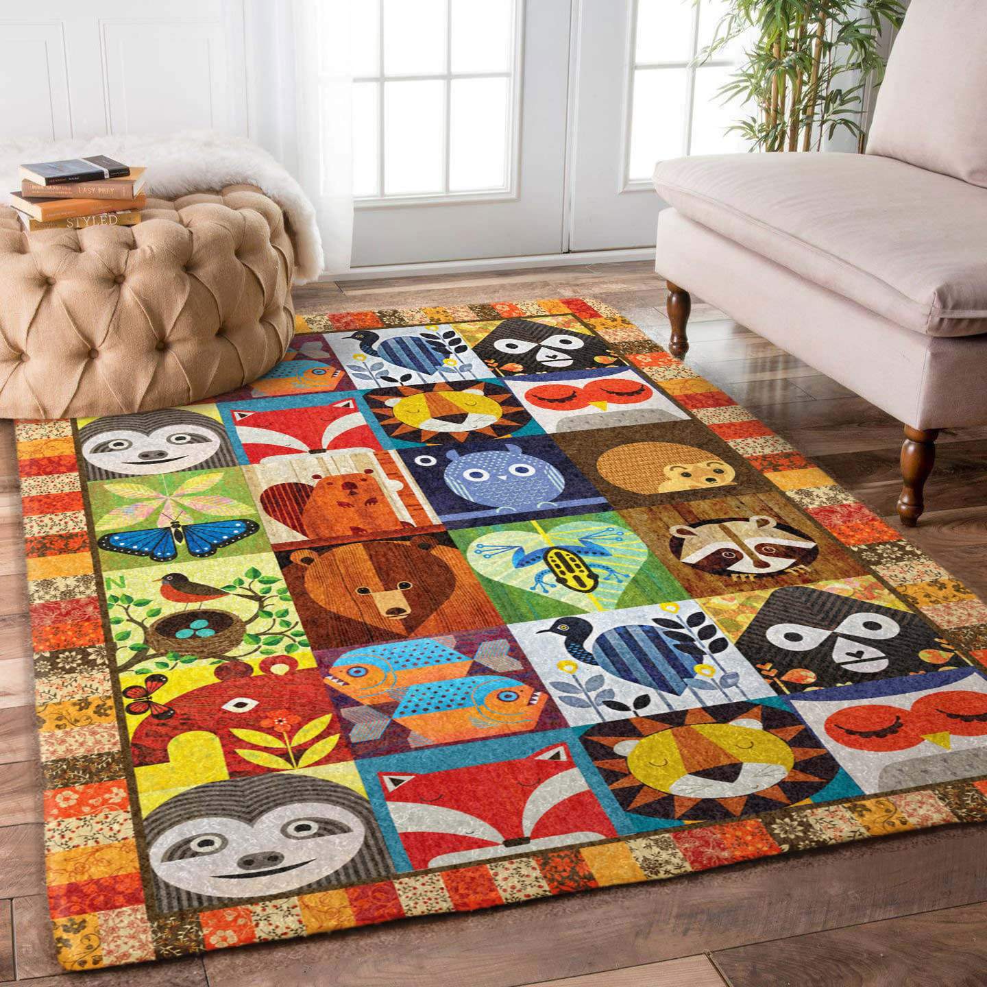 Whimsical Animal Limited Edition Rug