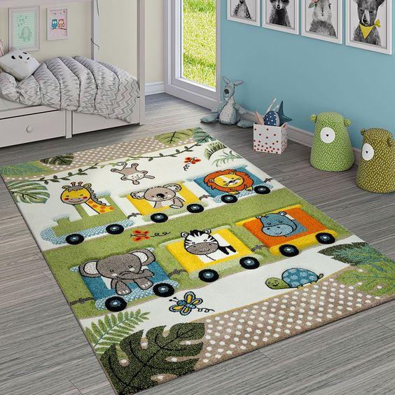 Adorable Animals Train Limited Edition Rug