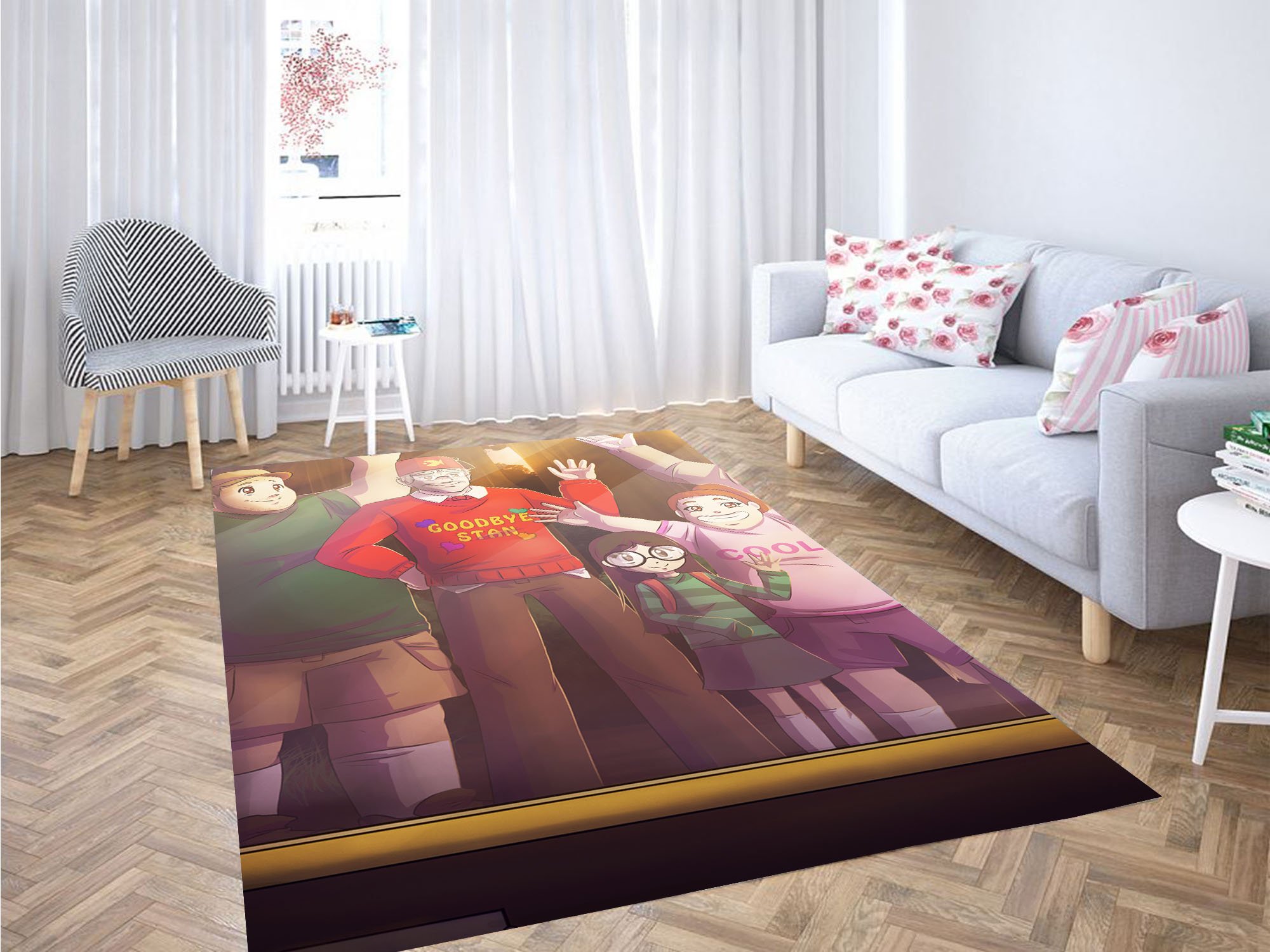 Anime Gravity Falls Carpet Rug