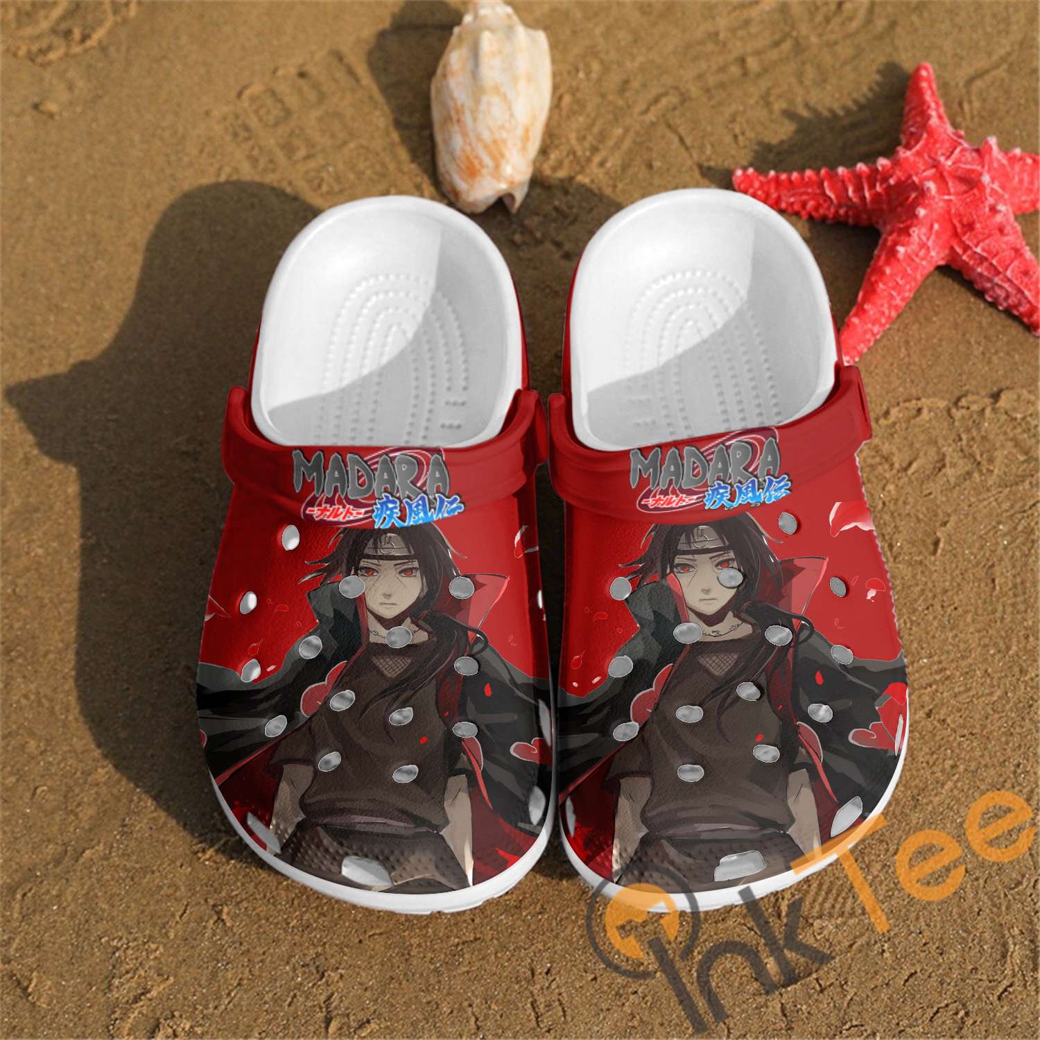 Anime Uchiha Madara Style Crocs Clog Shoes