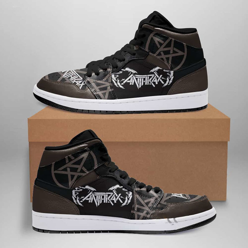 Anthrax Custom Air Jordan Shoes 10 Anthrax Custom Air Jordan Shoes