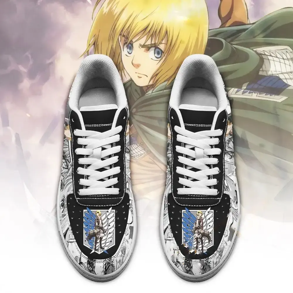 Aot Armin Attack On Titan Anime Mixed Manga Amazon Nike Air Force Shoes