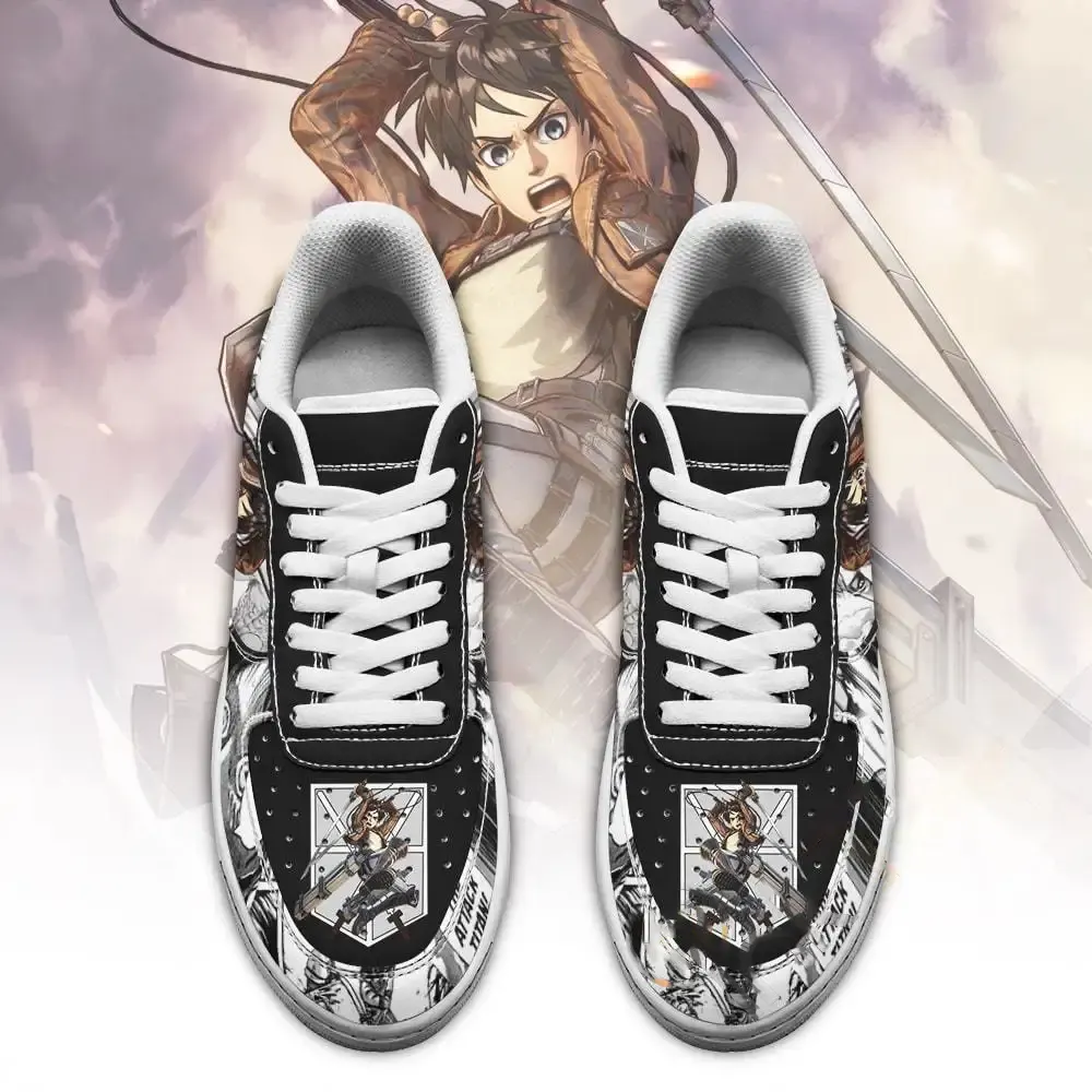 Aot Eren Attack On Titan Anime Mixed Manga Amazon Nike Air Force Shoes