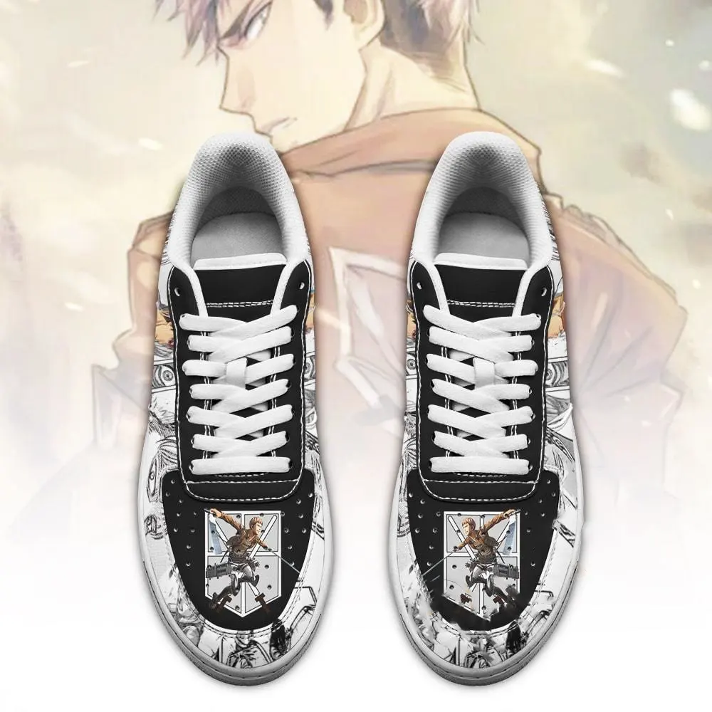 Aot Jean Attack On Titan Anime Mixed Manga Amazon Nike Air Force Shoes