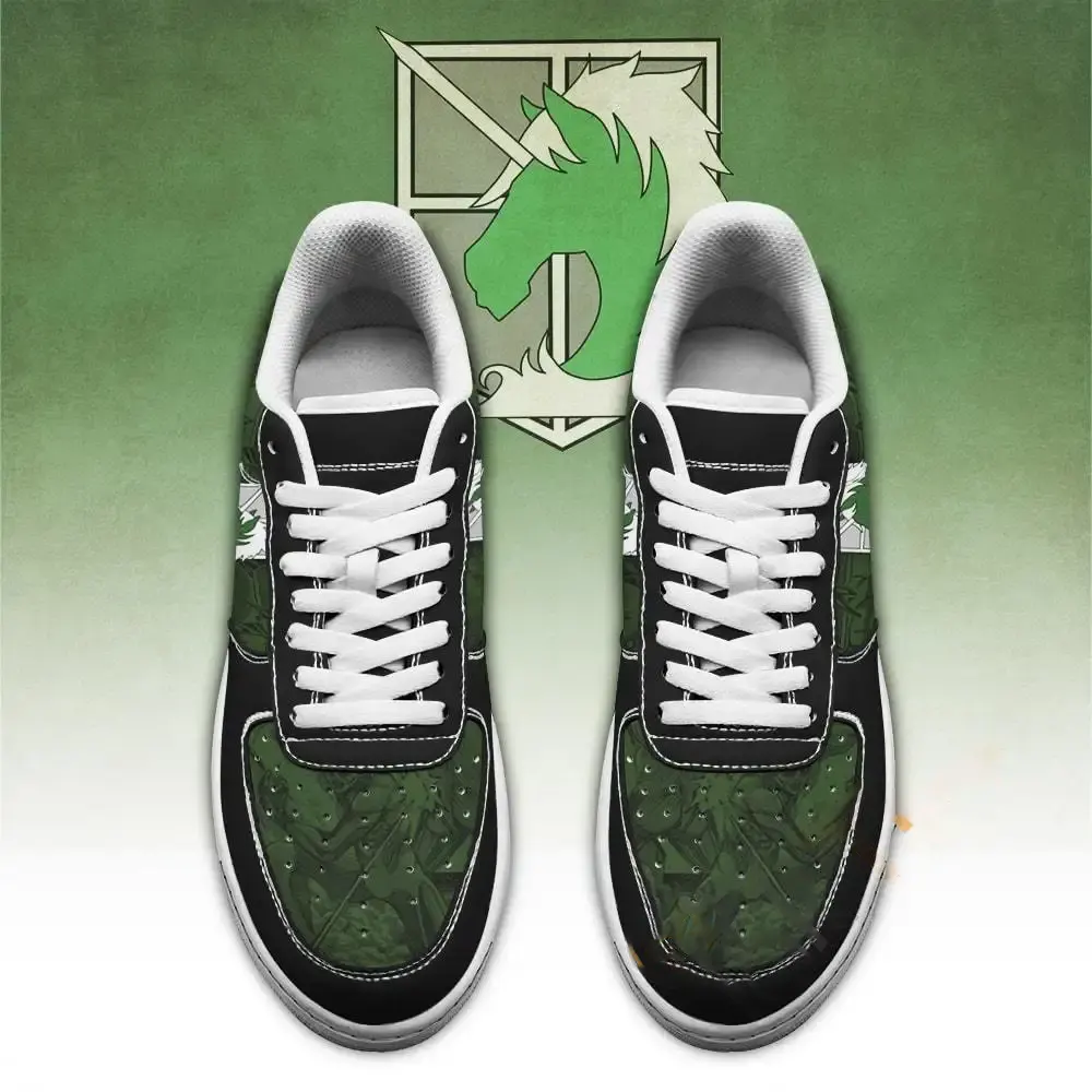 Aot Military Police Attack On Titan Anime Amazon Nike Air Force Shoes