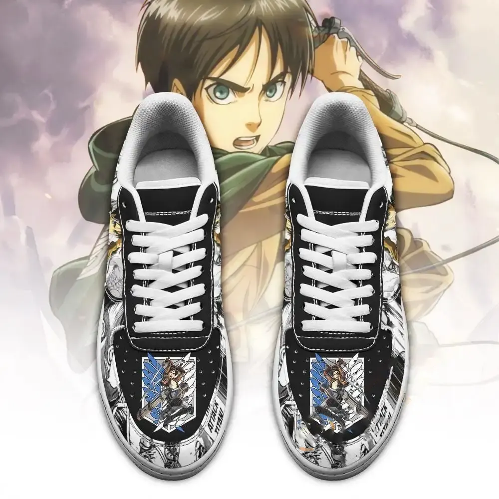 Aot Scout Eren Attack On Titan Anime Mixed Manga Amazon Nike Air Force Shoes