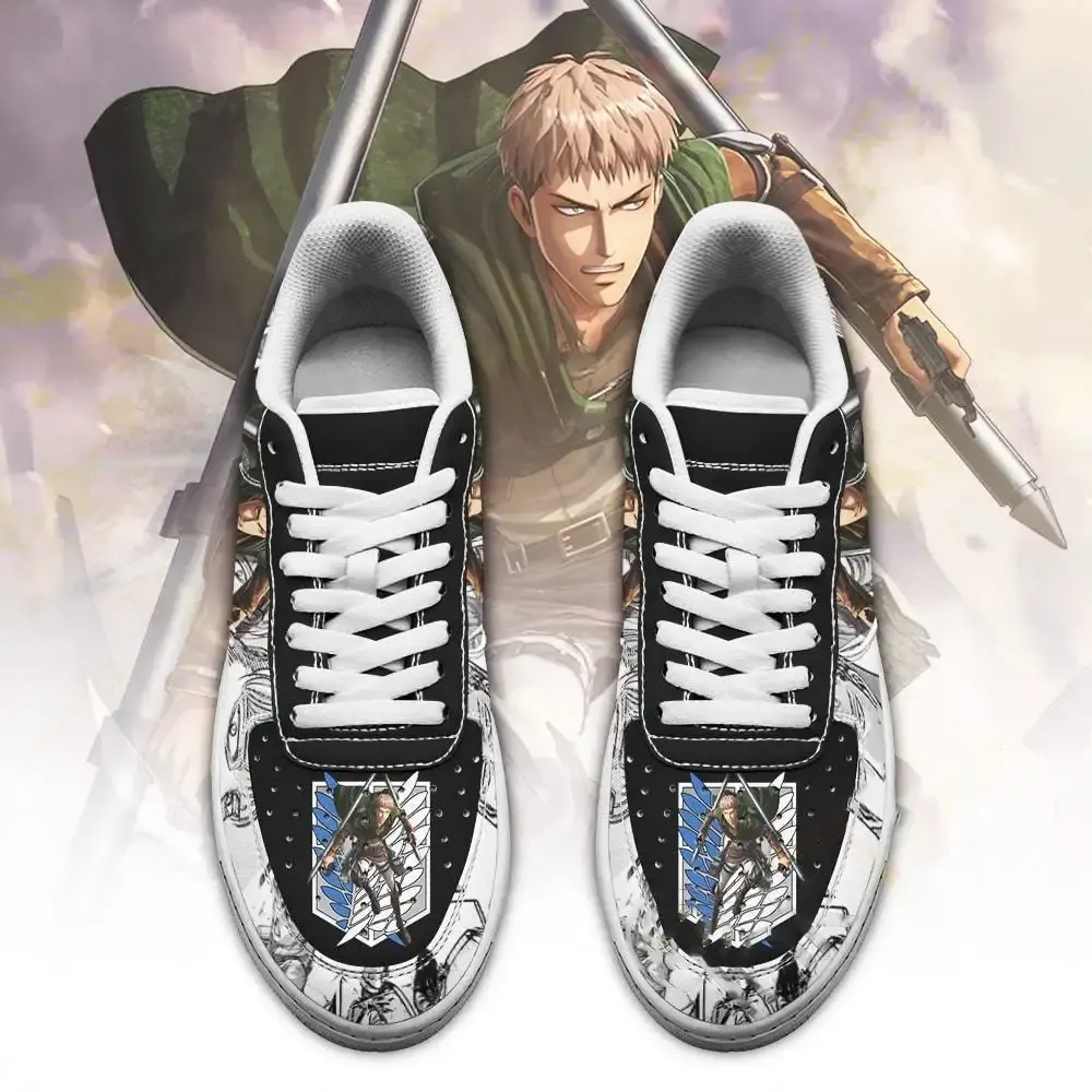 AOT Scout Jean Attack On Titan Anime Mixed Manga Nike Air Force Shoes