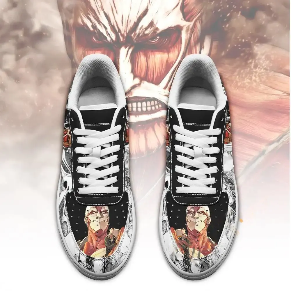 Aot Titan Giant Attack On Titan Anime Manga Amazon Nike Air Force Shoes