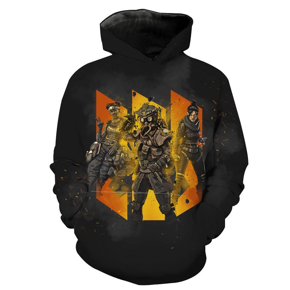 Apex Legends All Character Hoodie 3D