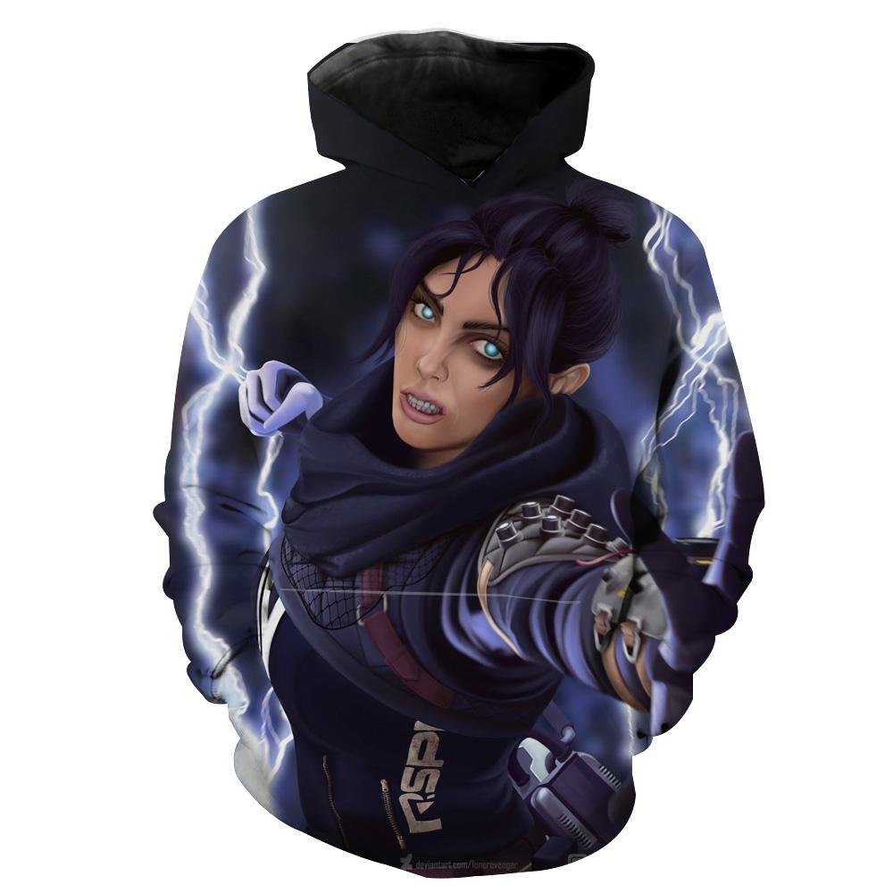 Apex Legends Wraith Hoodie 3D 1 Apex Legends Wraith Hoodie 3D
