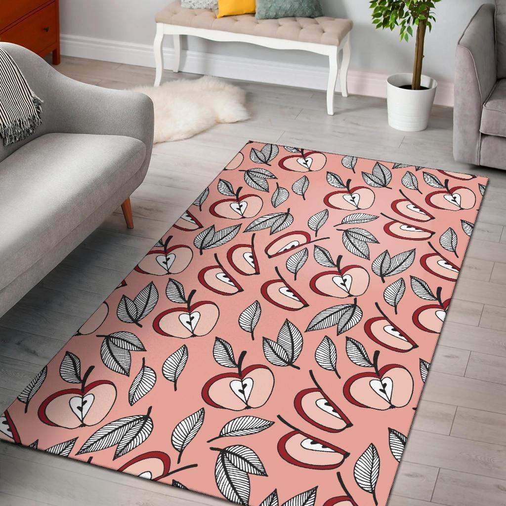 Apple Pattern Print Design Limited Edition Rug 5 Apple Pattern Print Design Limited Edition Rug