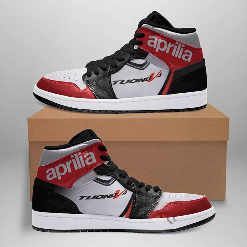 Aprilia Tuono V4 Factory Custom Air Jordan Shoes