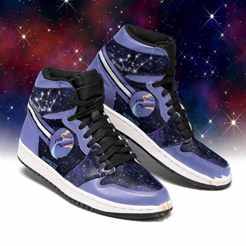 Aquarius Zodiac Custom Air Jordan Shoes