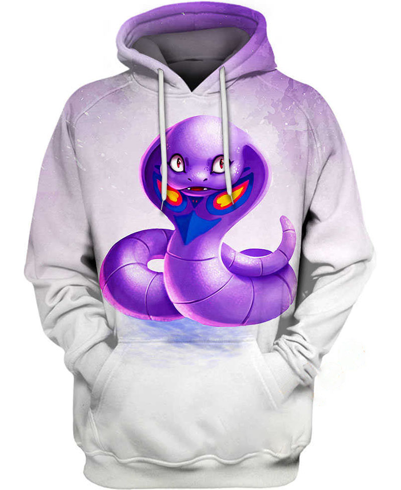 Arbok Pokemon Hoodie 3D 10 Arbok Pokemon Hoodie 3D
