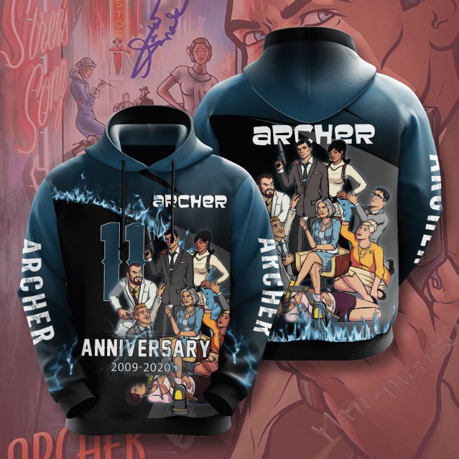 Archer Custom Hoodie 3D