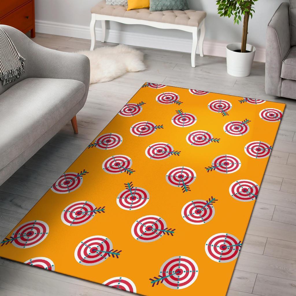 Archery Targets Pattern Print Area Limited Edition Rug 1 Archery Targets Pattern Print Area Limited Edition Rug