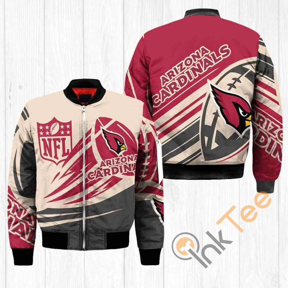 Arizona Cardinals NFL Balls Apparel Best Christmas Gift For Fans Bomber Jacket
