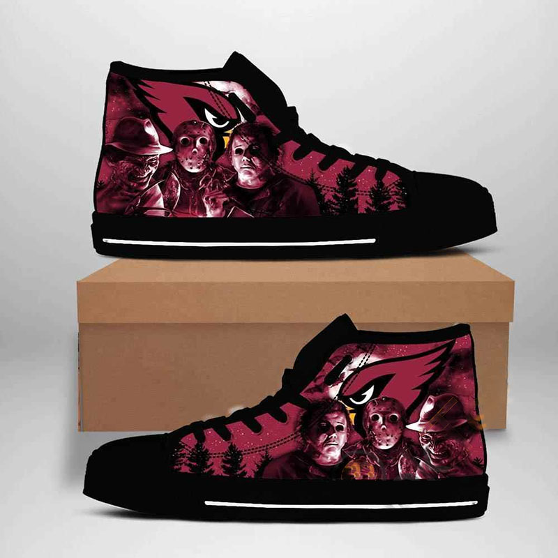 Arizona Cardinals Nfl Football High Top Shoes