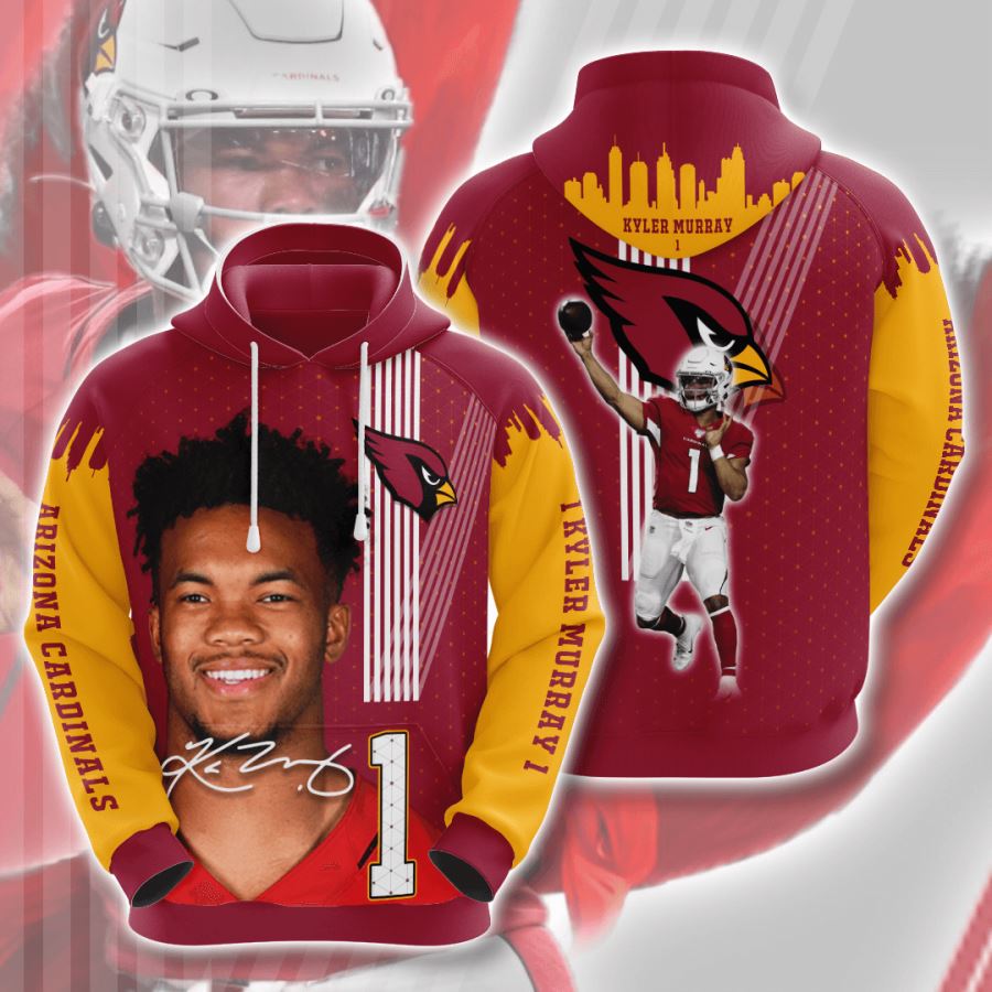 Arizona Cardinals Custom Hoodie 3D 10 Arizona Cardinals Custom Hoodie 3D