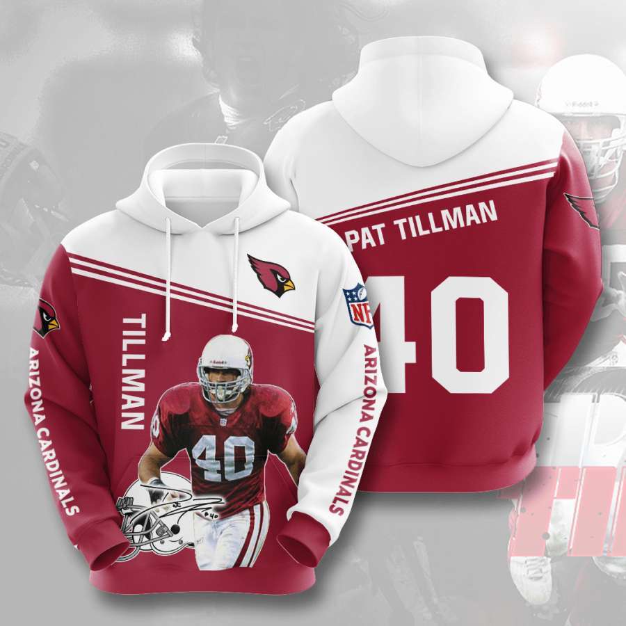 Arizona Cardinals Custom Hoodie 3D 7 Arizona Cardinals Custom Hoodie 3D